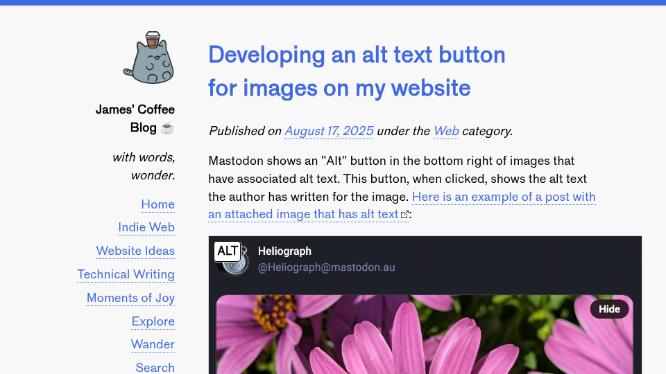 screenshots.jamesg.blog image